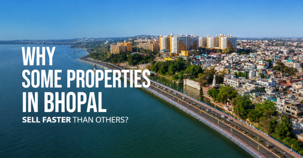 Why Some Properties in Bhopal Sell Faster Than Others?